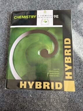 Chemistry & Chemical Reactivity 9E Hybrid Textbook by Kotz Treichel
